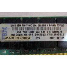 IBM 39M5811 39M5812 2Gb (2048Mb) DDR2 ECC Reg memory (Домодедово)
