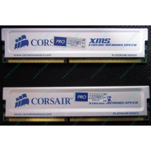 Память 2 шт по 1Gb DDR Corsair XMS3200 CMX1024-3200C2PT XMS3202 V1.6 400MHz CL 2.0 063844-5 Platinum Series (Домодедово)