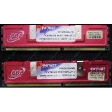 Память 512Mb (2x256Mb) DDR-1 533MHz Patriot PEP2563200+XBL (Домодедово)