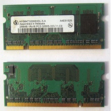Модуль памяти для ноутбуков 256MB DDR2 SODIMM PC3200 (Домодедово)
